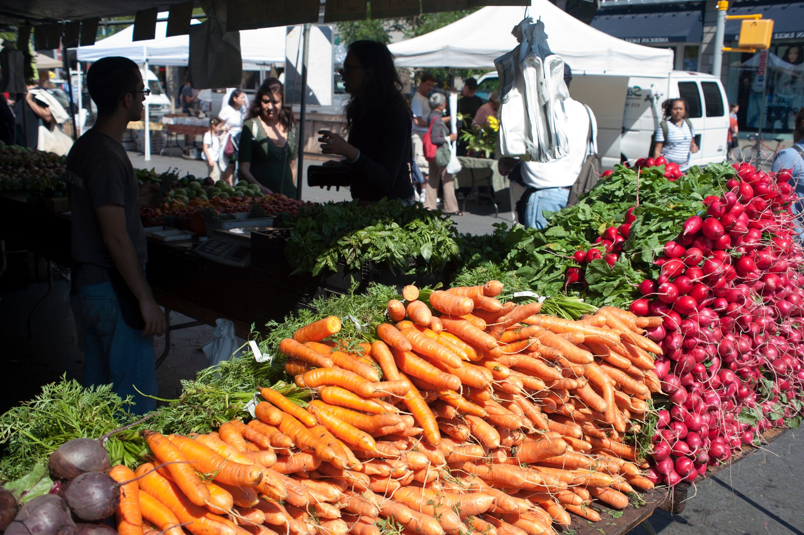 Green Market Day at Union Square Park